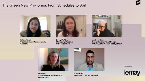 mldrivas's tweet photo. If 2020 has taught us anything re:design, is that we can do better. Today at #IDS21, the panel for "Green New Pro-forma" convinced me the AEC industry is ready to rewrite the Pro-forma. With more resiliency, incentives - and COURAGE. TY: #SRawji #AKing #JMcMinn #LStiff #ADular https://t.co/IR6GTDOhk5