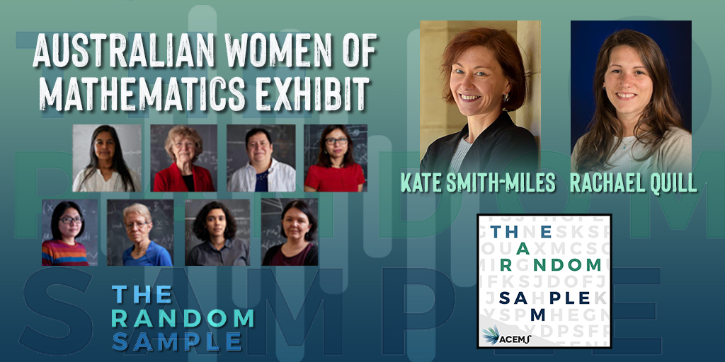 Happy #WomenInMaths Day! Today, the Australian Women of Mathematics Exhibit is being released & will be viewed at events around the country. In our latest podcast, @RachaelQuill talks to one of the people who led the push for the exhibit, Kate Smith-Miles. acems.org.au/podcast/episod…