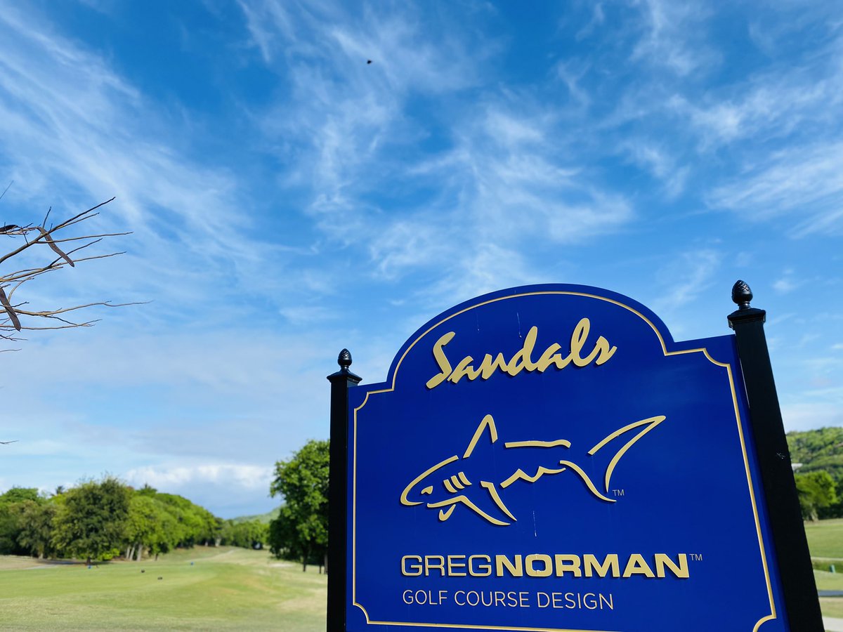 The legend <a href="/SharkGregNorman/">Greg Norman</a> has done it again with <a href="/SandalsResorts/">Sandals Resorts</a>. This time in St.Lucia 🇱🇨🇱🇨🇱🇨. We are proud to continue to take it to the next level in golf.