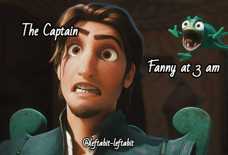 left_a_bit's tweet photo. Just another crappy #bbcghosts meme #thecaptain #ladybutton https://t.co/amFRYcyeeY