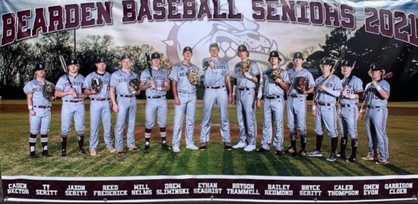 beardenbasebal1's tweet photo. Unfortunately our baseball season came to an end last night in a tough loss to Heritage! We were very thankful for the opportunity to play baseball this year after Covid and are especially thankful for this awesome Senior group of boys!!! Go chase your dreams boys!!! #2021dawgs https://t.co/GQvv0h3Z5C