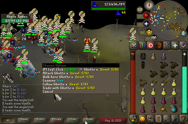 OSRS_VR's tweet image. DF turned in to a 1 iteming crash team alongside rod+sv.

It doesn't work for them and it won't work for you. 

Come again! 😎

#rentfree #vr #mostactive #osrs #pkclan