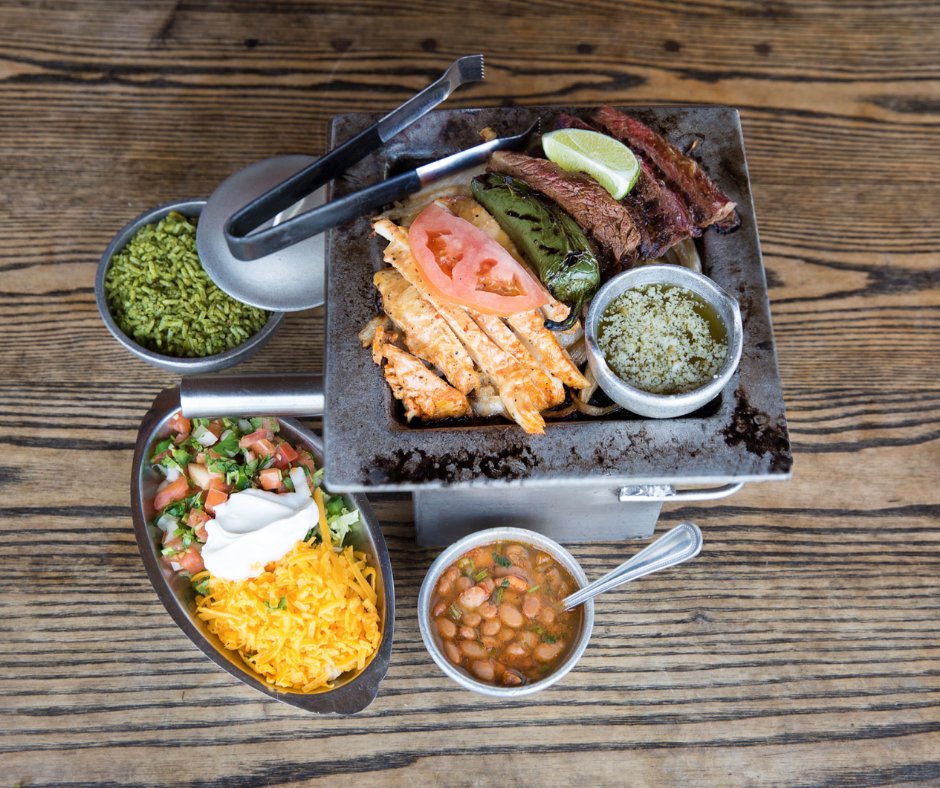 Who is ready for Dom’s Fajita Wednesday? Come get your chicken and beef fajita parrilla with all the sides and guac &amp; CCQ. $38.99 all day! Dine-in with us!
-
-
-
#ElTiempoCantina #Fajitas #Margaritas #ritas #FajitaWednesday #Houston #HoustonStrong