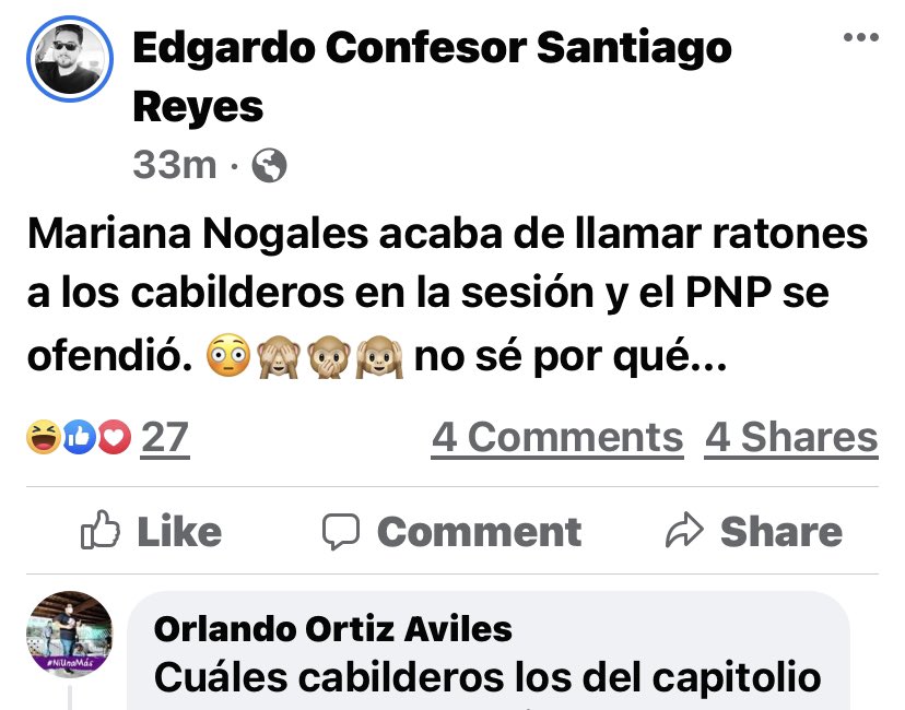 davidpr2016's tweet photo. Los grandes logros de.@VictoriaPorPR con tu voto y fondos públicos.

Decirle ratón a alguien y
.....que los PNP se molesten en una Sesión Legislativa.
#childgames 
#fraudeciudadano 
👇🏾😜👇🏾🙃👇🏾🤨👇🏾😫👇🏾🤮 https://t.co/ftQXcTmpB1