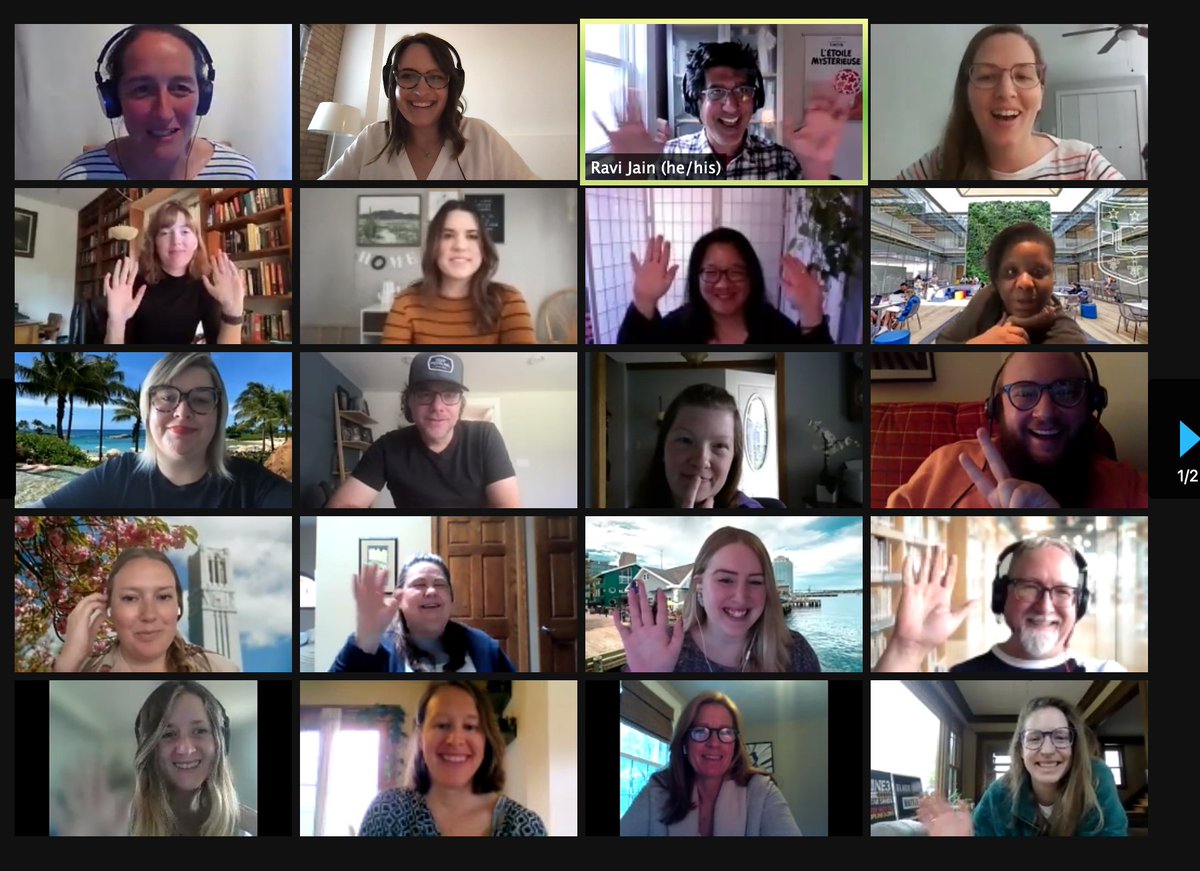 ConfabEvents's tweet photo. Just over here still admiring this year’s incredible #Confab2021 attendees, speakers, panelists, pet stars, cursed cake-bakers, singers, sponsors, volunteers, and production partners. 🤩 https://t.co/ofrUXNH2Lq