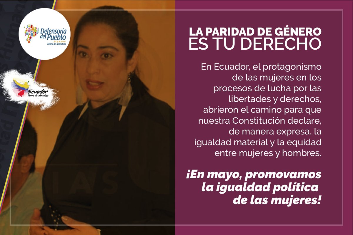 Defensoría del Pueblo de Ecuador tweet media
