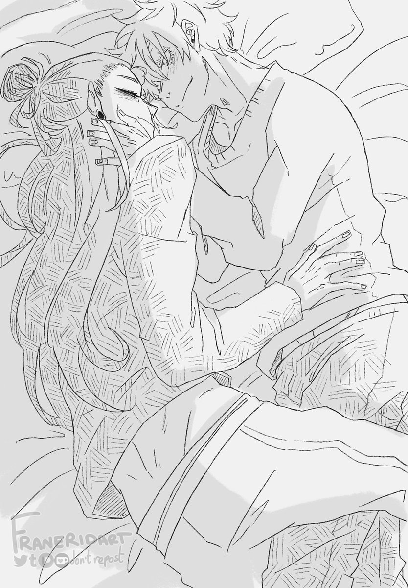 [jjk] more satosugu cuddles because someone on patreon likes me and suggested it ✨ 