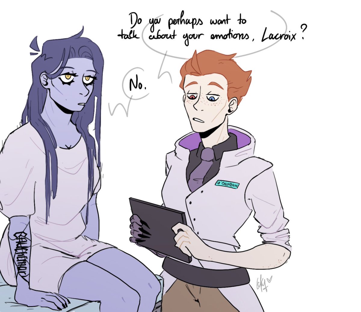 AtomGecko's tweet photo. Get this man therapy now

#OverwatchFanart #Widowmaker #Moira #Sigma https://t.co/ORqQHcqU67