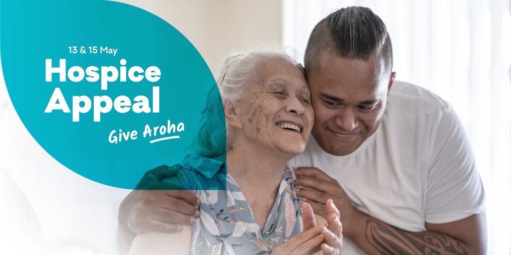 Please give aroha and support Mary Potter Hospice’s Appeal this May 💙 Please donate when you see our volunteer collectors on the streets on tomorrow 13, &amp; 15 May, or donate today: marypotter.org.nz/support-us/hos… #GiveAroha #MaryPotterHospice