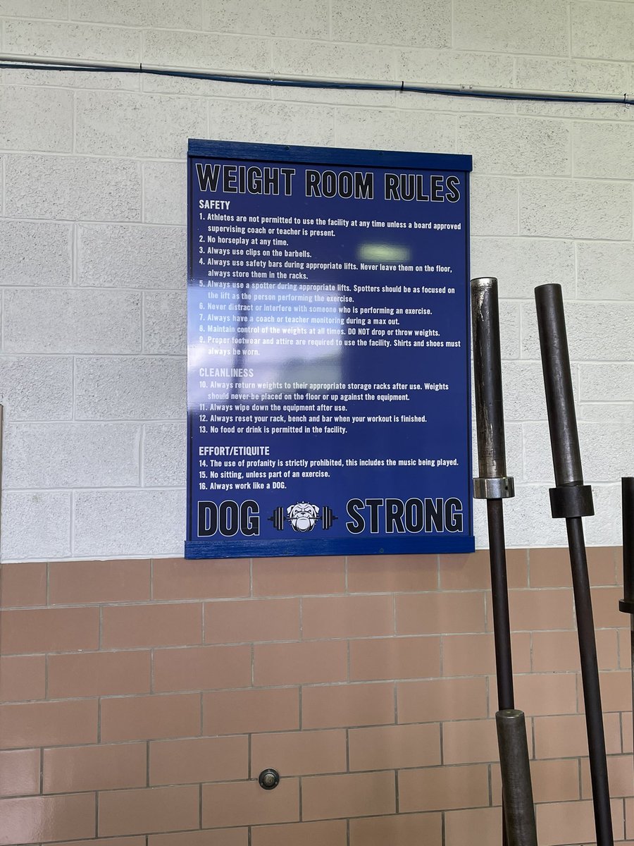 coach_king_ohs's tweet image. New boards are up and ready for Max Outs next week.  Time to set some new records and get some athletes recognized! 

Big thanks to Anthony Lee Screen Printing, VFW Post 2920 and the Fraternal Order of Eagles Aerie 859!

#dogstrong #welcometothejunkyard #WeTheDogs