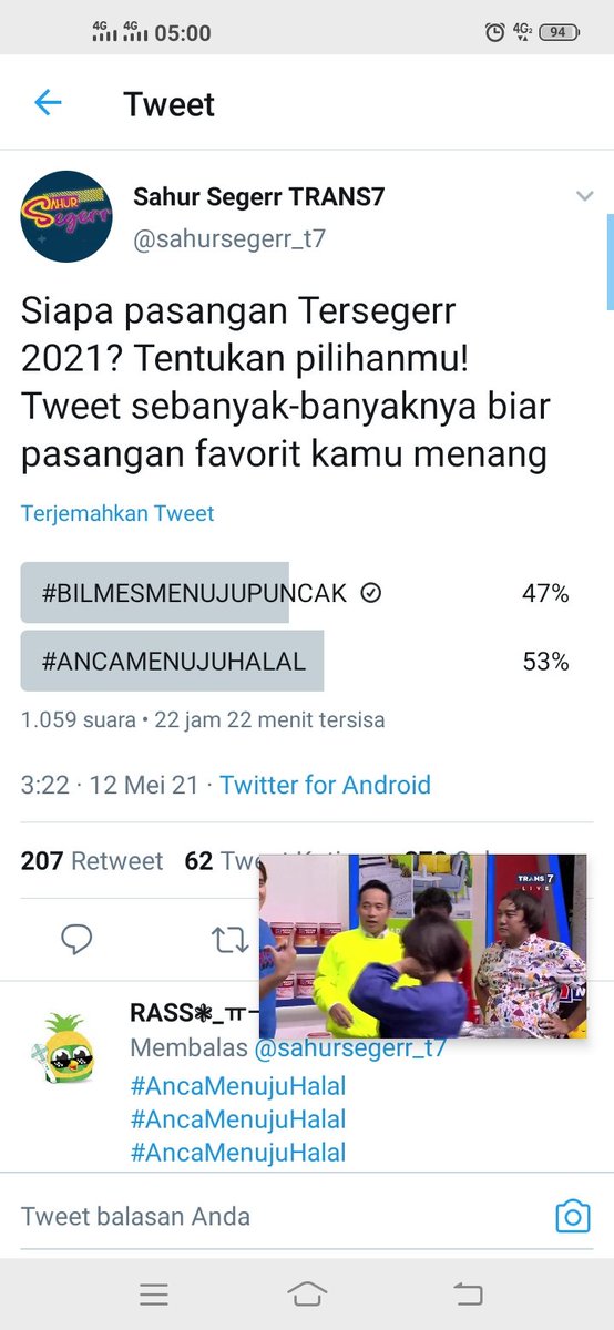 Setyo_yu's tweet photo. Masa kalah sih... Ayoooo

#BILMESMENUJUPUNCAK https://t.co/fKrj8ey7o6