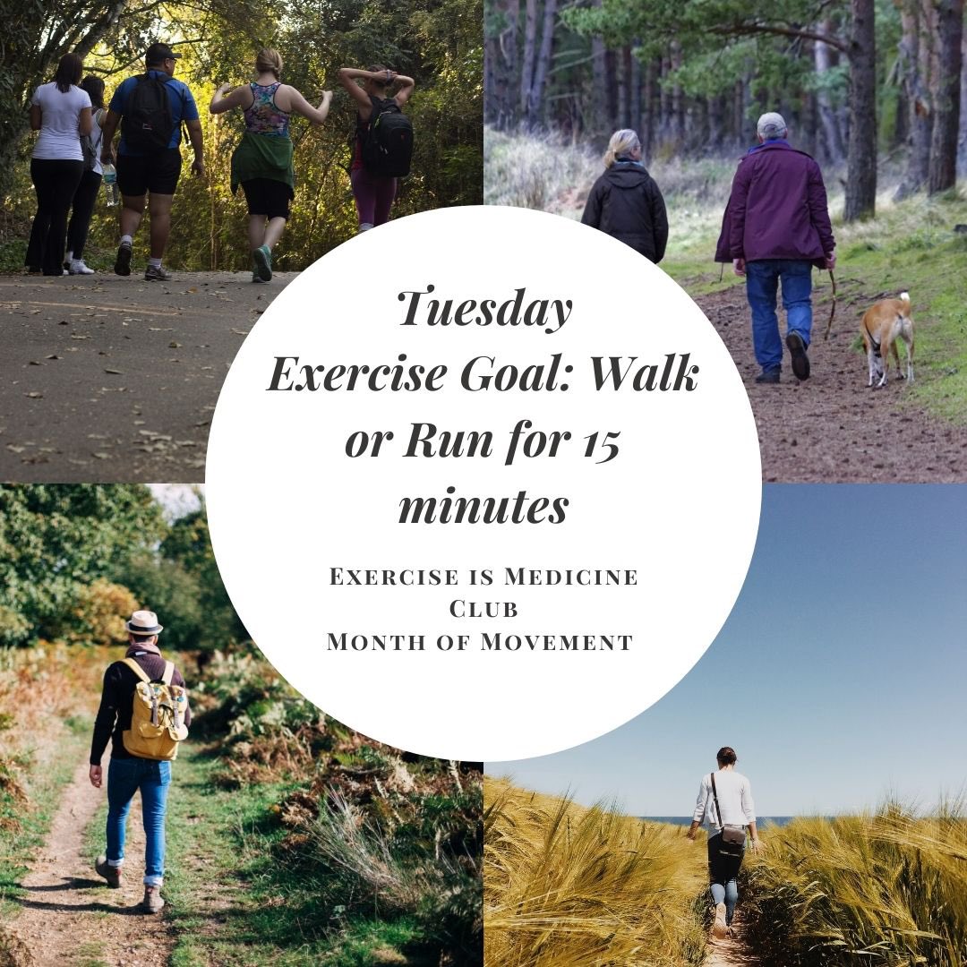 SeattleuKines's tweet photo. Day 8: 15 minute challenge
Todays’ exercise goal is to walk or run for 15 minutes!
Need a little motivation for a walk? Listen to our EIM #MonthofMovement Challenge Spotify Playlist: https://t.co/pM6re8ghIi https://t.co/aV8djV7QSj