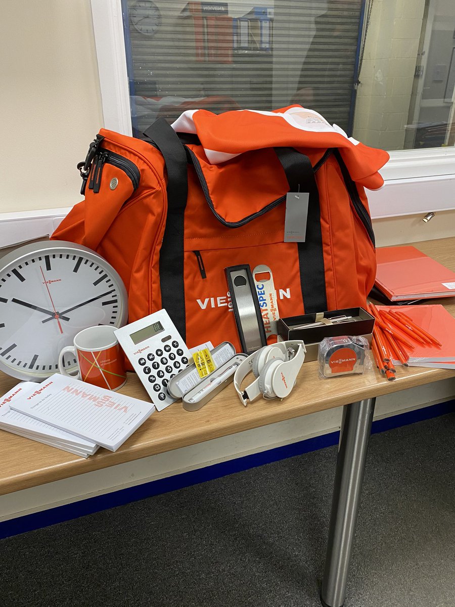 Doing a giveaway of a load of @ViessmannUK gear on Instagram. If you want a chance of grabbing all this gear head over and find me @heatspec on IG!!