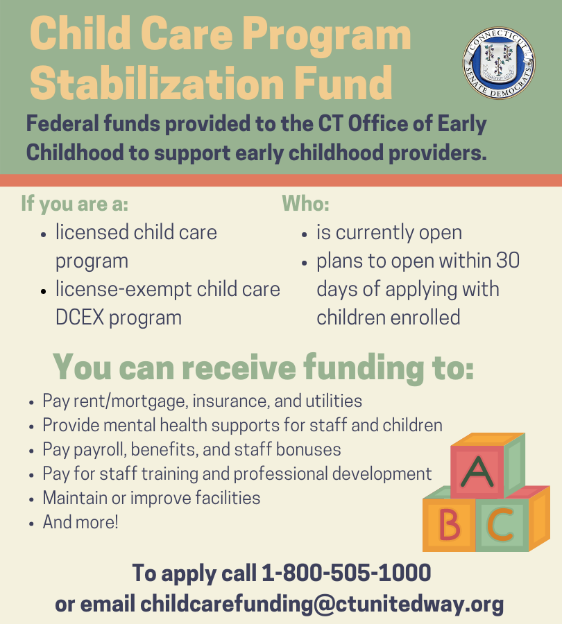 SenatorMooreCT's tweet image. Road Work in Trumbull and Monroe, Child Care Stabilization Fund, Housing/Rental Assistance and Funding for Bridgeport Health Department - mailchi.mp/senatedems.ct.…