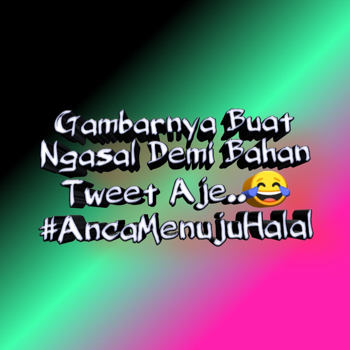 SaaTiaaa's tweet photo. #AncaMenujuHalal https://t.co/v1GUAa0PPx