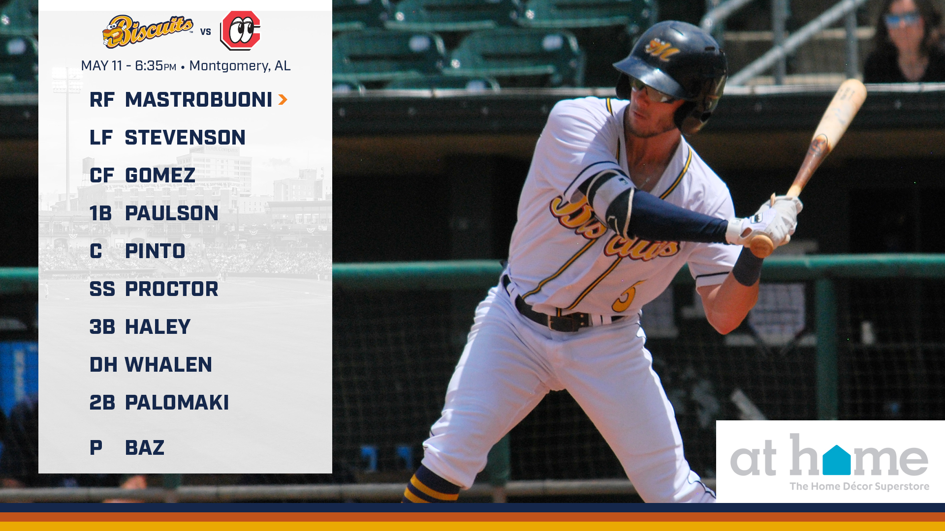 Montgomery Biscuits on Twitter "Shane Baz makes his Riverwalk debut as