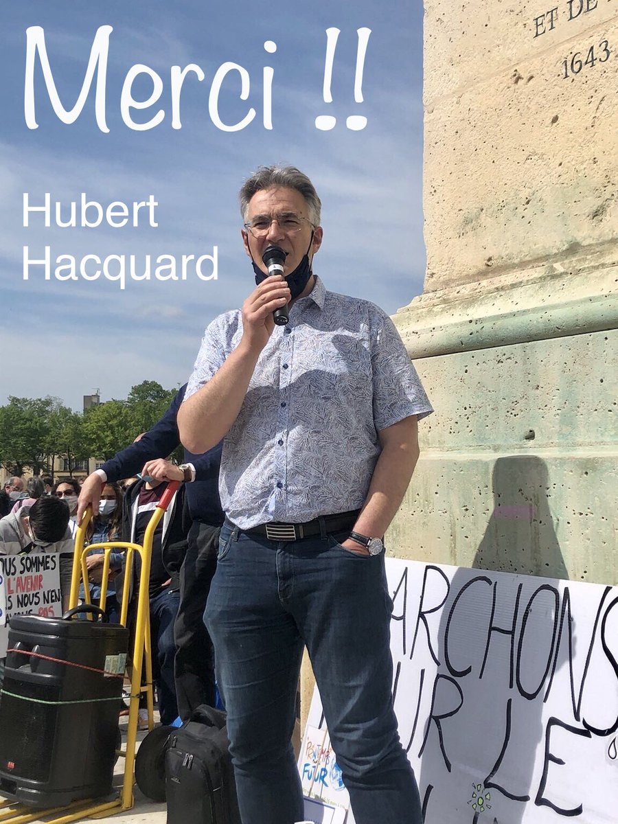 AlternatibaVGP's tweet photo. Merci Monsieur Hacquard pour votre témoignage émouvant lors de la #marcheClimat versaillaise !

#9mai2021 #loiclimat #echecduquinquennat https://t.co/W2WJLqSpJo