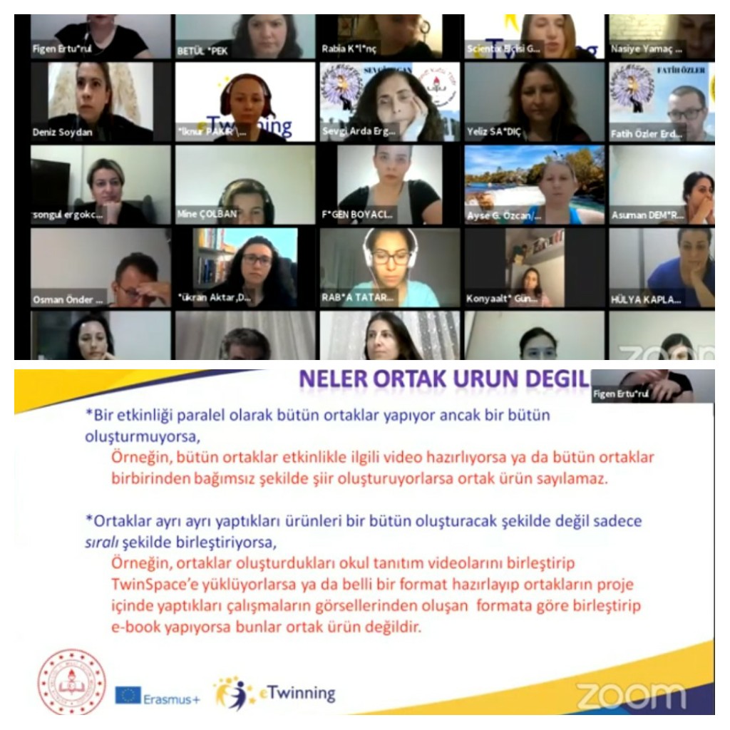 İlk koordinatörümüz <a href="/FigenErtugrul07/">Figen Ertuğrul</a> ile kalite etiketi süreci hakkinda  bilgiler edindik. Yarın ki okul öncesi bilgilendirme webinarini da merakla bekliyoruz <a href="/tretwinning/">eTwinning Türkiye</a>  <a href="/eTwinningAnt07/">eTwinning Antalya</a>  <a href="/huseyiner07/">Hüseyin ER</a>  <a href="/antalyamem07/">Antalya İl Millî Eğitim Müdürlüğü</a>