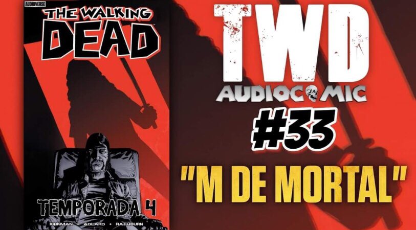 TAudiocomic's tweet photo. Audiocomic #33 - M de Mortal

Michonne cobra su tan ansiada venganza.

#twdaudiocomic #TWD #TheWalkingDead #Michonne https://t.co/R0ZU0iu3Gx
