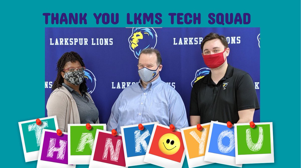Many thanks to our awesome @LarkspurMSPride Tech Squad for the support you’ve provided to our  🦁 community over the last 14 months.  #ITS #TST <a href="/lkms_activities/">LarkspurMS</a> <a href="/vbschools/">VBSchools</a> <a href="/VBCPSDOT/">VBCPS DOT</a> <a href="/vbcpsdtal/">VBCPS DTAL</a>