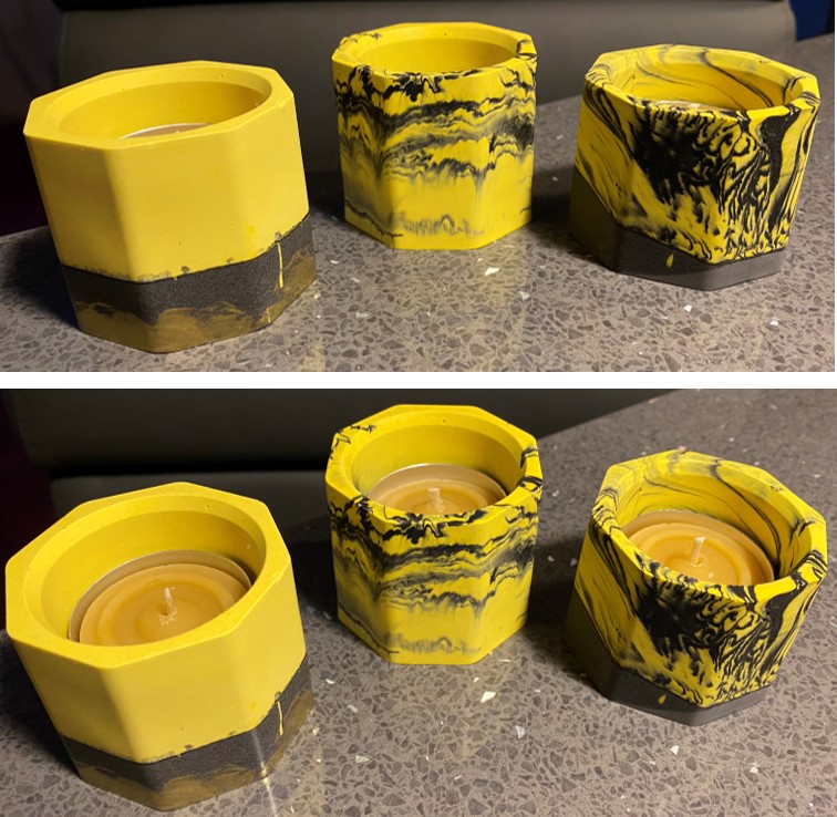 Been playing around making some Eco Resin T-Light holders, let me know what you think
#beefarmer #beeswax #candle #tlight #shoplocal #bees #ecofriendly #resin