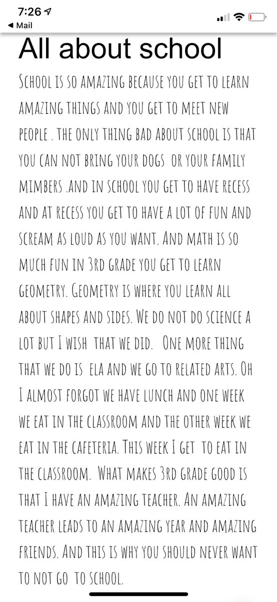 teach_with_bono's tweet photo. Sometimes, all you need is a surprise shared Google Doc and you quiet your mind. Side note: the growth in this kiddo is remarkable! Thank you, Wit and Wisdom!! #bonobrigade #lovethem #proudteacher #witandwisdomela (but not a WW assignment!) #impromptuwriting #thatgrowth … https://t.co/hggMpXS8Vs