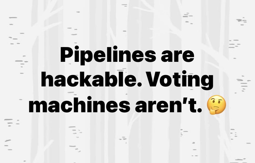 ericsterchi's tweet image. Best meme of the week! #pipelinecyberattack