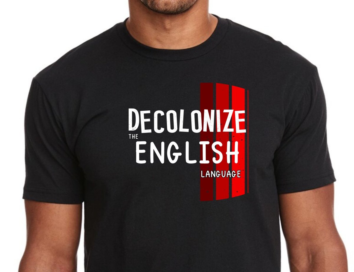 ShopGenXistory's tweet photo. 🙏 Dr O for the
amazing idea creation.
#DecolonizeEnglish #tees
are 🔥addition for the @AngryDadCanada @AgainstHateCa collection
supporting #CUAH
https://t.co/vCzAvVZfuF
#BlackLivesMatter
#IndigenousLivesAlsoMatters
#Antisemitism
#StopAsianHate
#SupportPalestine
#LGBTQ https://t.co/K6b1hwzUuf