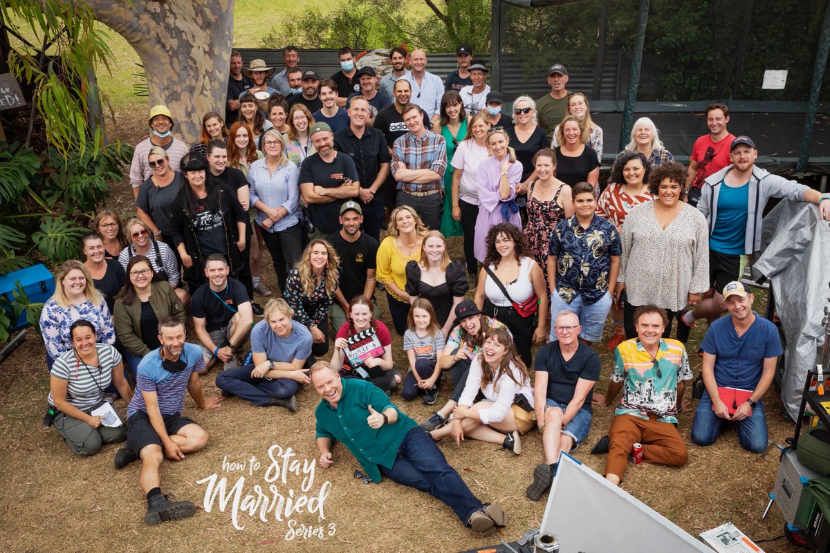 pjhelliar's tweet photo. Thank you to the almost 800,000 Aussies who have watched #HowToStayMarried over the first week! We are thrilled. Stoked that the show went up again last night. For those who missed ep 2 

Encore: Fri/Mon night (following HYBPA)
Or 10Play of course (+ S1&amp;2)

🎉 https://t.co/uA43OusR14