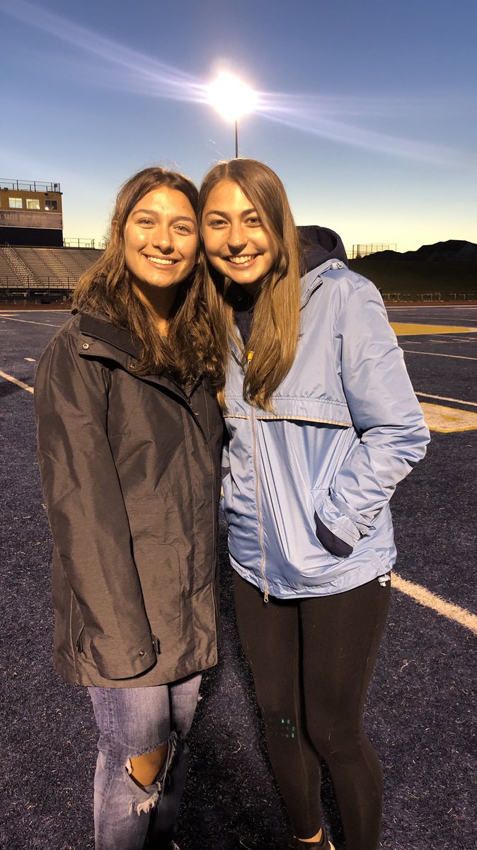 Great to have our soccer alum Alyssa Kessler and Lauren Methner back on senior night! #wildcats @OxfordAD