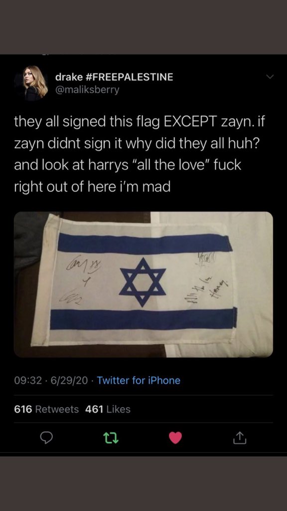 A is zionist styles harry