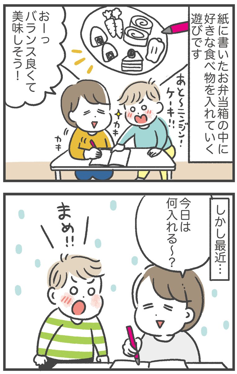 お弁当遊びと母の修行 