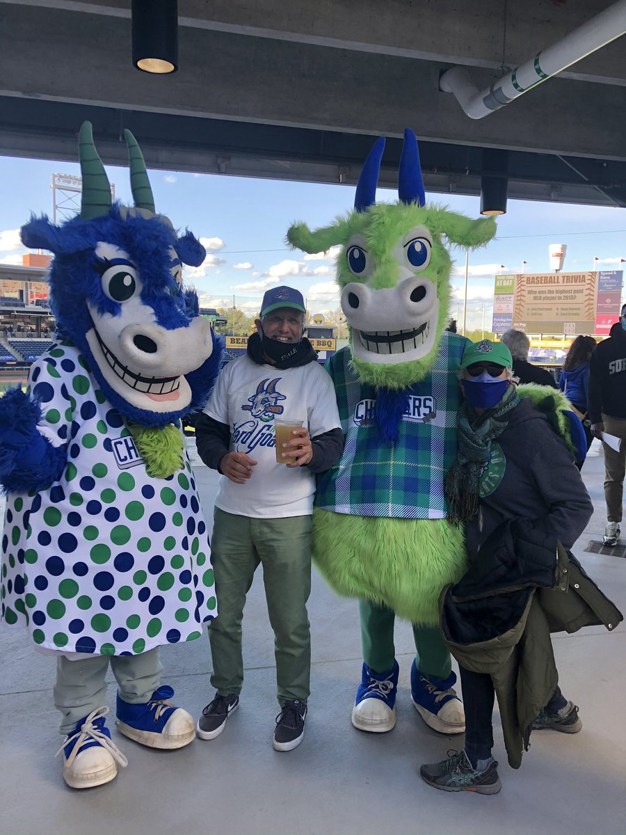 John Q. Gale (@johnqgalellc) on Twitter photo We’re baaaaaaaack!! 🐐 🐐 <a href="/GoYardGoats/">Hartford Yard Goats</a> #chompers and #chewchew We missed you!! #2021baseball #playball #wearevaccinated We’re baaaaaaaack!! 🐐 🐐 <a href="/GoYardGoats/">Hartford Yard Goats</a> #chompers and #chewchew We missed you!! #2021baseball #playball #wearevaccinated