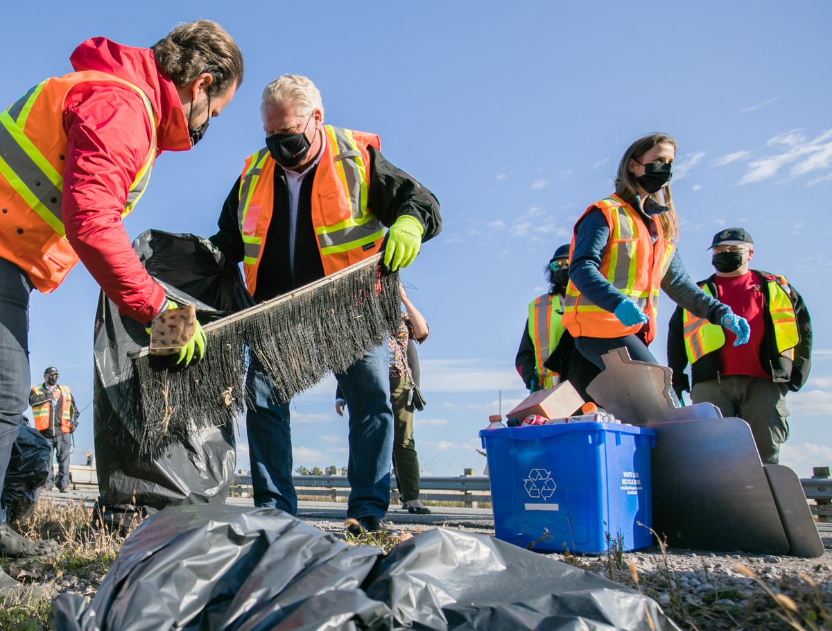 Today is Ontario’s second annual Day of Action on Litter! We all have a role to play in keeping our environment clean and green. You can start to #actONlitter at home by:
✅Reusing old materials
✅Recycling
✅Composting
✅Throwing out PPE

Learn more: Ontario.ca/actONLitter