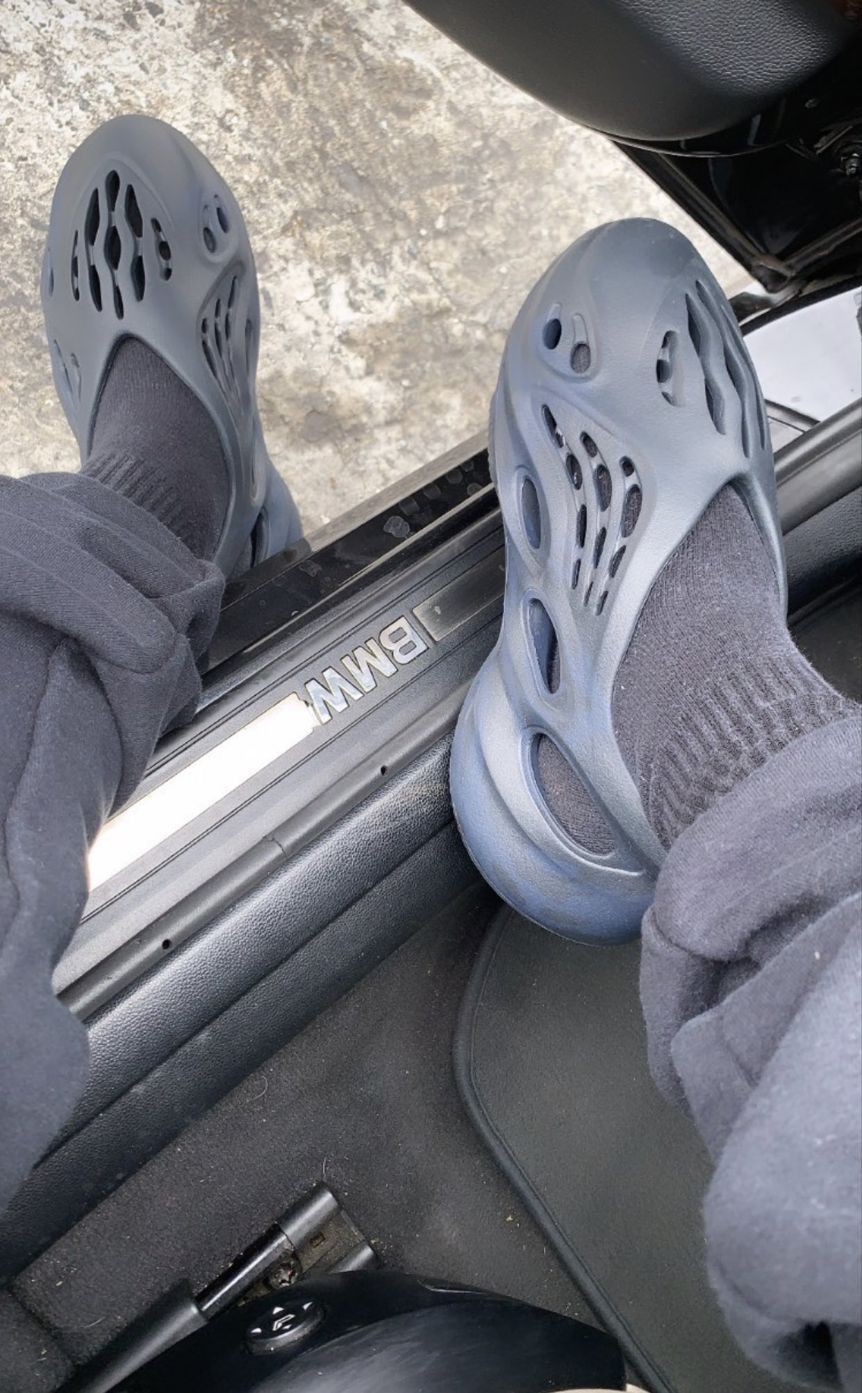 mineral blue foam runners