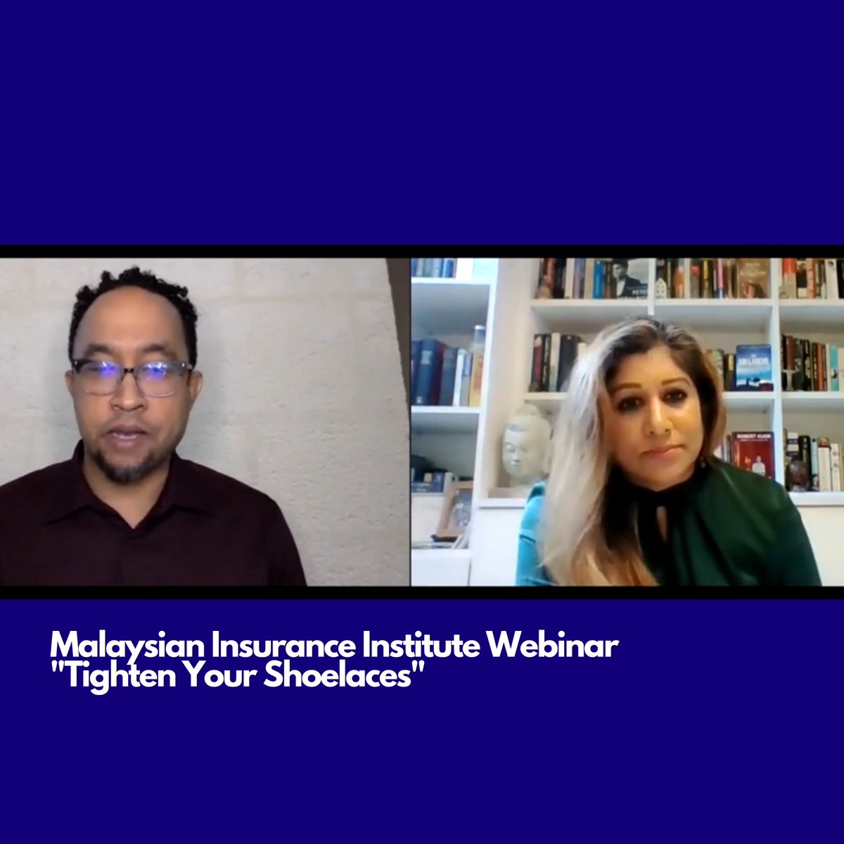 Had a really great time as the featured presenter for the Malaysian Insurance Institute’s #LearningNeverStops webinar series. I presented on the topic “Tighten Your Shoelaces”, which is based on my soon-to-be-published book of the same name. Click for more instagram.com/p/COv9O-Wg60y/…