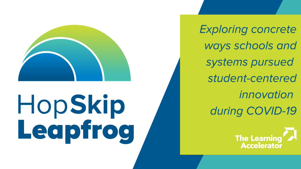 What worked during #remotelearning and #hybridlearning? What's next? We talked to #K12 school leaders to find out. Introducing TLA's newest interactive guide: Hop, Skip, Leapfrog. Dive into insights, strategies, and more: bit.ly/3tlp1aK #edchat