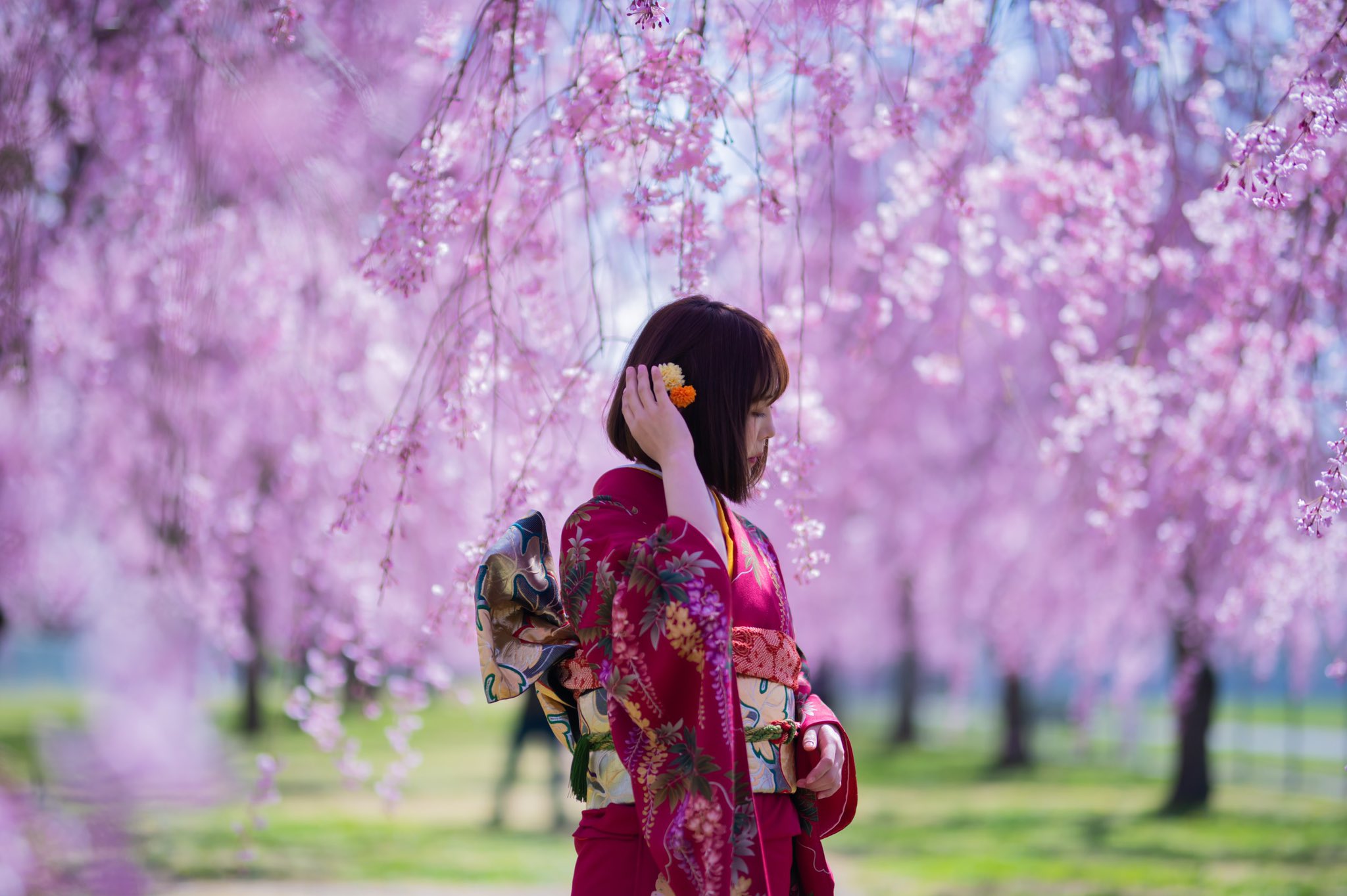 Teru ずっと約束していた桜の時期の成人式前撮り 本当にこのタイミングで撮影できて良かったね 成人式 成人式前撮り 白河市美容室 ヘアリゾートreef フォトスタジオ Studio Reef 白河市 新白河 西郷村 矢吹町 泉崎村 中島村 那須塩原市