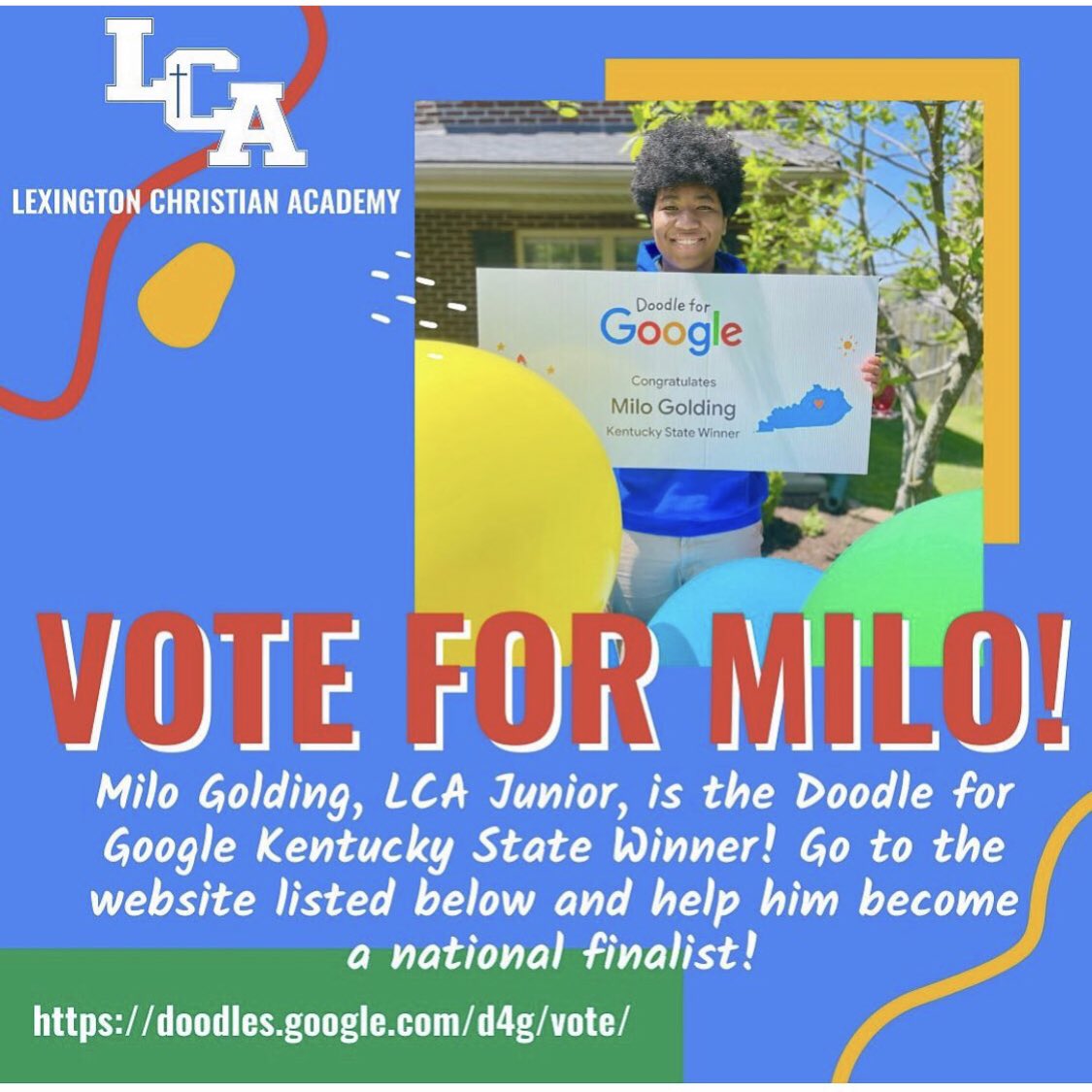 ckoett12's tweet photo. Vote for Milo!!! Vote and retweet!! https://t.co/WHNzrZ6o4e