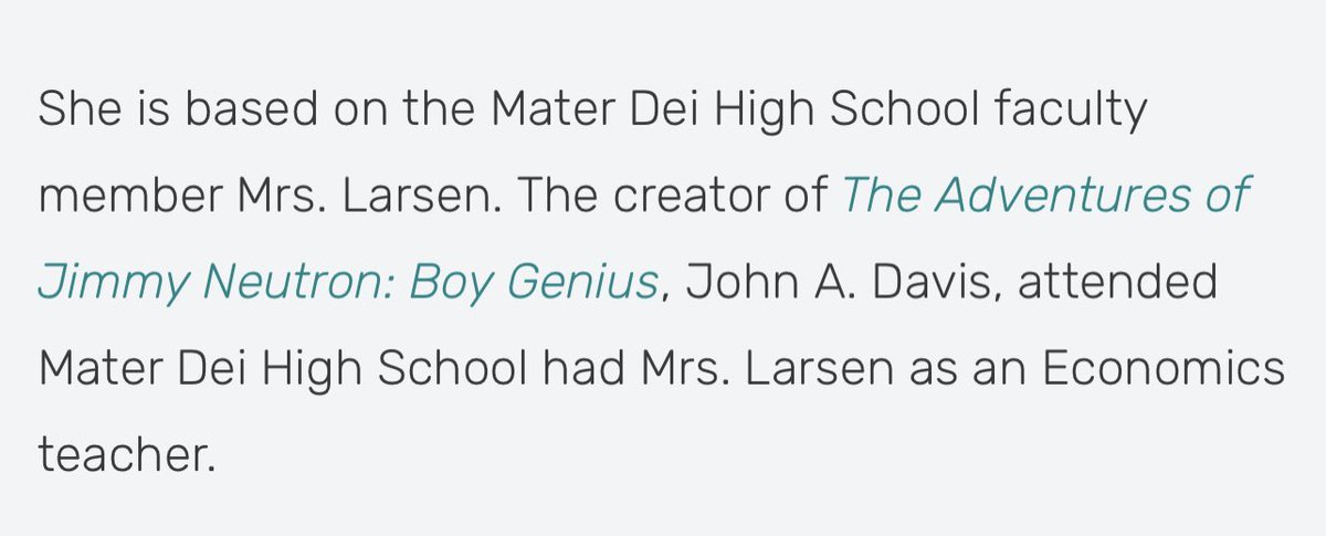 i think about the fact that Ms. Fowl was based off of my high school econ teacher AT LEAST 5 times a day