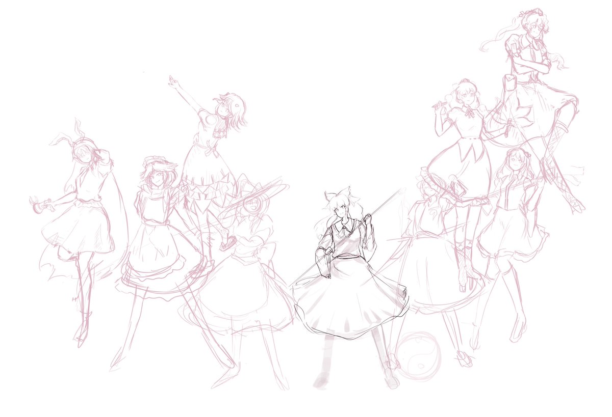 #東方Project #東方 #絵描きさんと繋がりたい #イラスト好きな人と繋がりたい 
ぼちぼち増やして行きましょ 