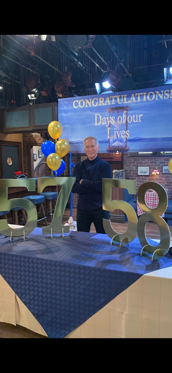 Congratulations everyone at Days Of Our Lives, NBC, Sony and especially our amazing fans who have carried us into seasons 57 &amp; 58!! Here's to you...❤️! <a href="/nbcdays/">Daily Days of our Lives</a>