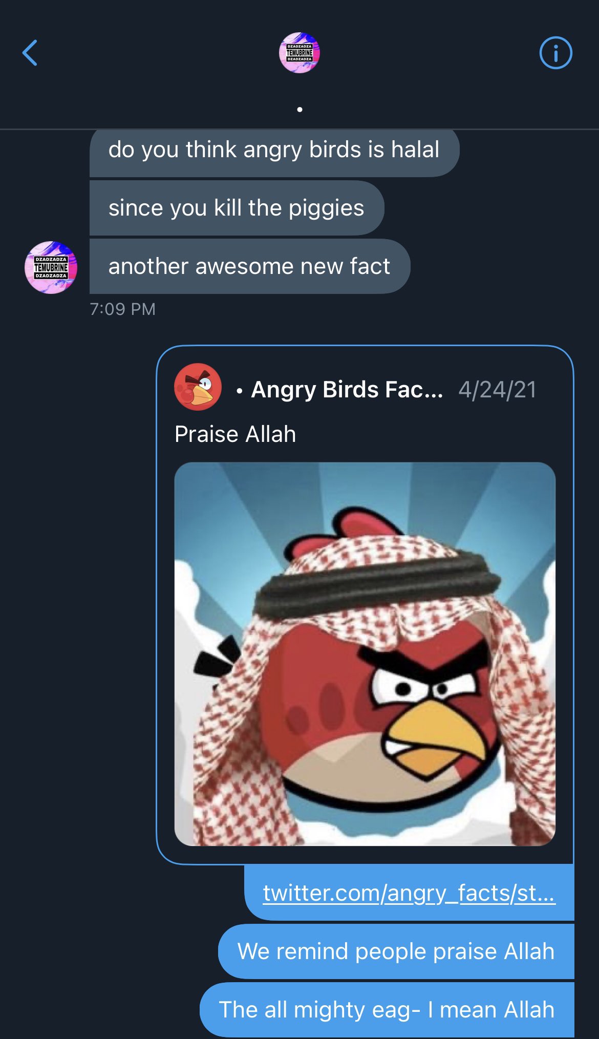 Angry Birds Facts • It's almost time on X: Fact # 2878: There is