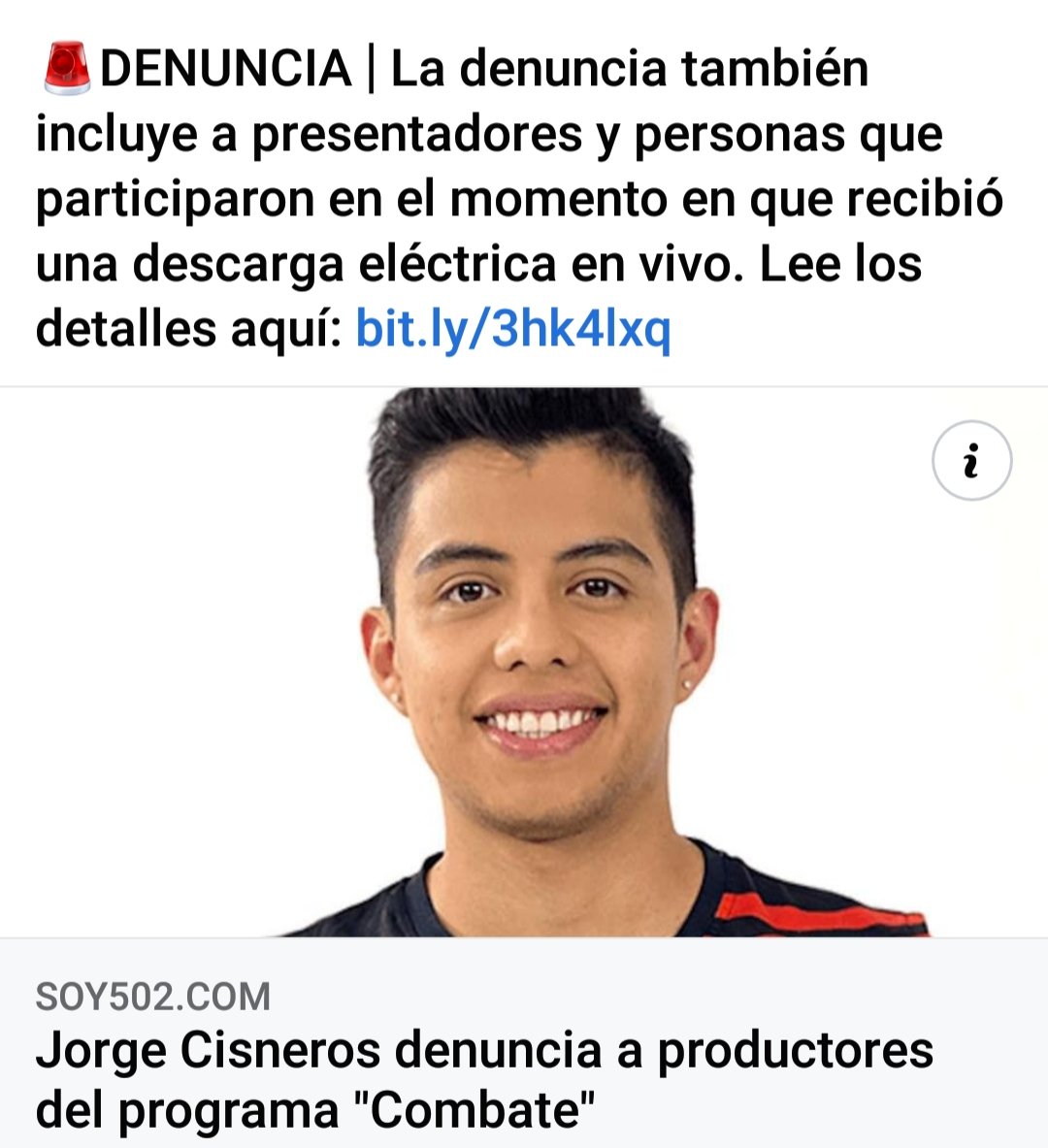 luis16128's tweet photo. Ya era hora @mishelguatemala que el joven tomara cartas en el asunto y pongan fin al programa que se desvió de sus objetivos. https://t.co/Q2tEDtOCDP