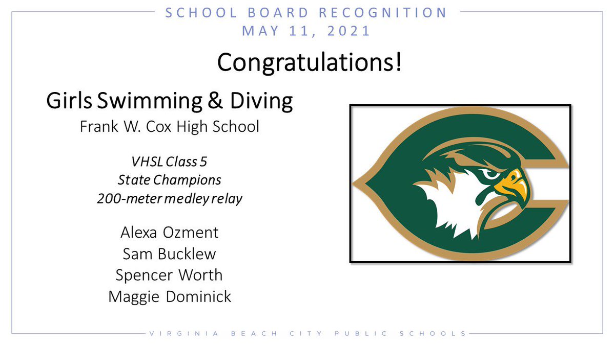 vbschools's tweet image. Congratulations to our School Board recognition recipients honored at tonight's Board meeting! #VBeenRecognized
