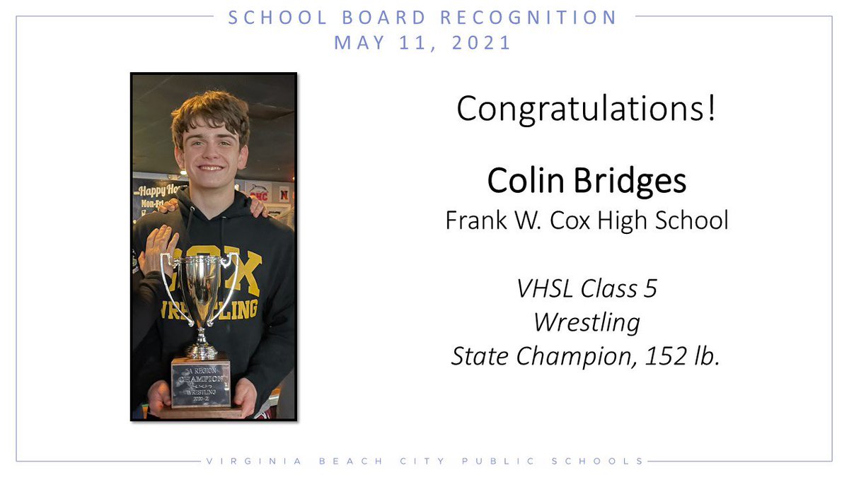 vbschools's tweet image. Congratulations to our School Board recognition recipients honored at tonight's Board meeting! #VBeenRecognized