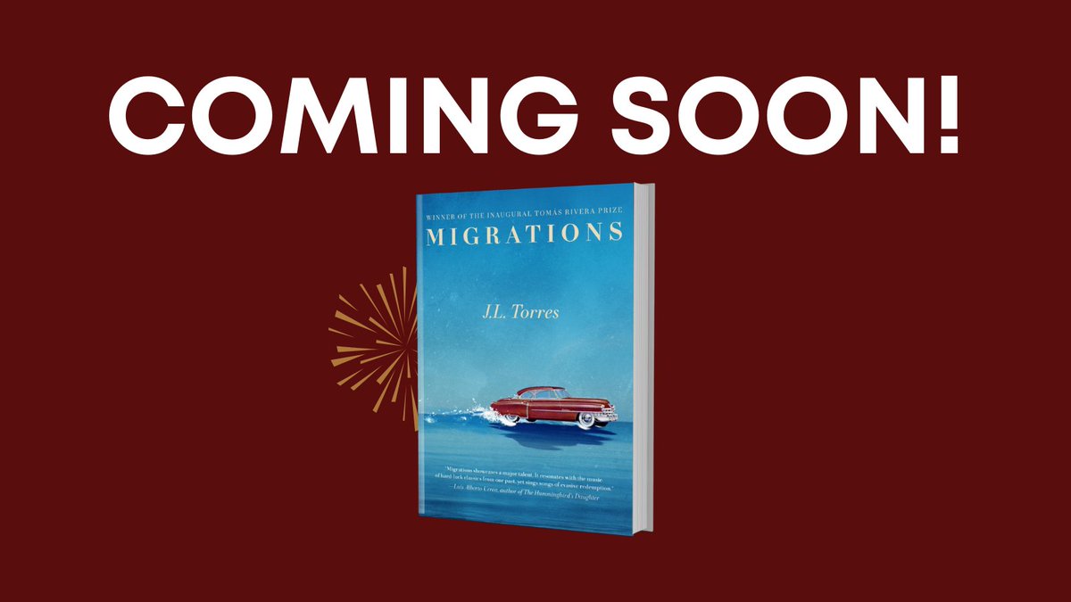 Preorder the inaugural Tomás Rivera Book Prize winner, “Migrations” by @Rican_Writer now! ow.ly/S4Qh50EAaZW #larbbooks #lareviewofbooks #jltorres