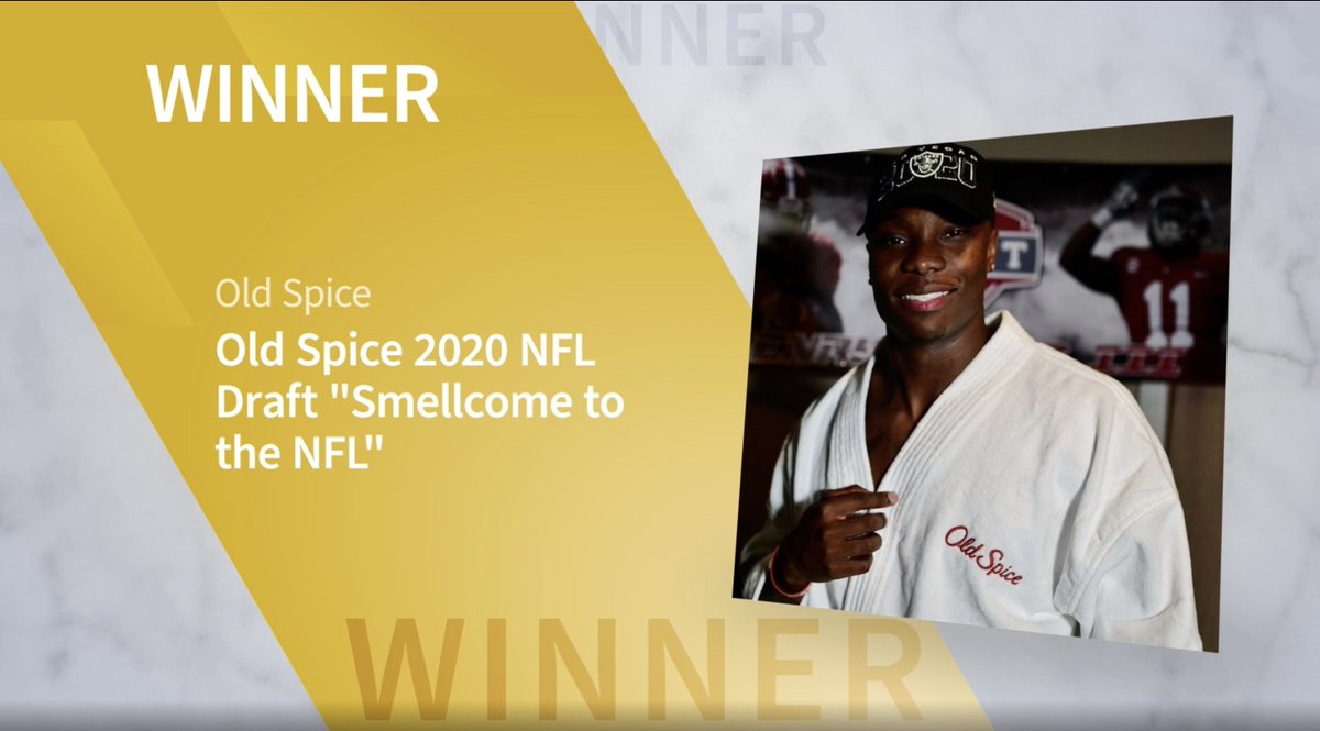 #SABREAwards North America Winner: WORD OF MOUTH: Old Spice 2020 NFL Draft 