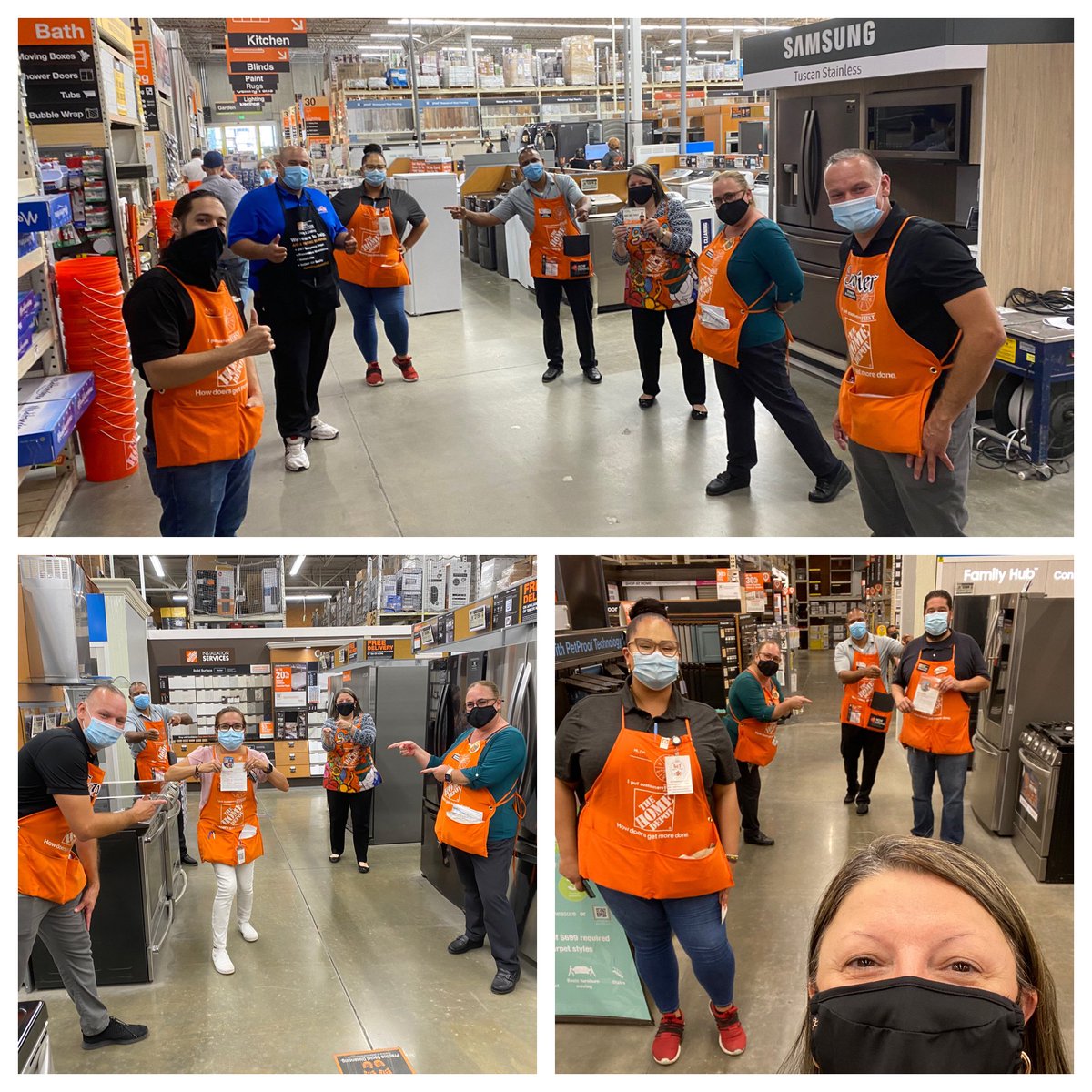 Great visit at 6339, support from SM’s Leo and Javier as well ARS. Celebrated JC and Patty for their commitment to Services and challenged D26 Fernando to drive his top program. Q2 here we come!! <a href="/vivcardenas12/">Vivcardenas@6339sasm</a> <a href="/6339HomeDepot/">Javier Perez</a> <a href="/LeoT_homedepot/">Leo Tavarez</a> <a href="/RMongeau/">Rick Mongeau</a> <a href="/OscarARSman/">Oscar Jerez</a>