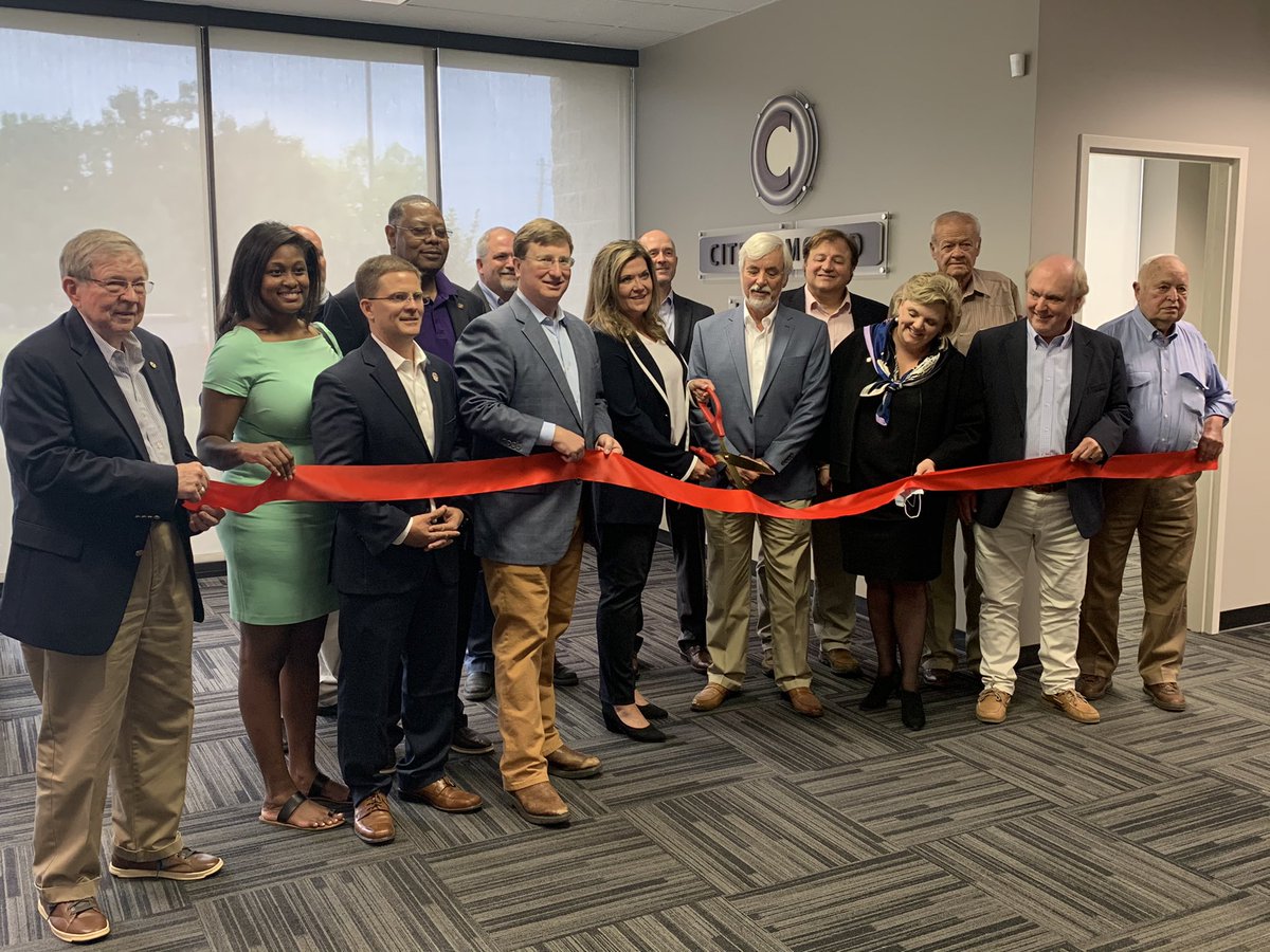 tatereeves's tweet photo. (1/2) Jobs, jobs, jobs.  A great day for Mississippi workers as we did a whirlwind tour of businesses expanding their workforce.  Hankins Lumber in Grenada. Toyoda Gosei, Crown Beverage, CITE Armored, and GreenServ in Batesville. https://t.co/QmcgY3XXeV